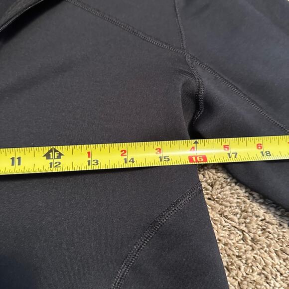 Patagonia Women's Black Quarter-Zip Sweater Fleece Medium - Picture 5 of 10